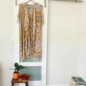 Cascading Floral Kimono